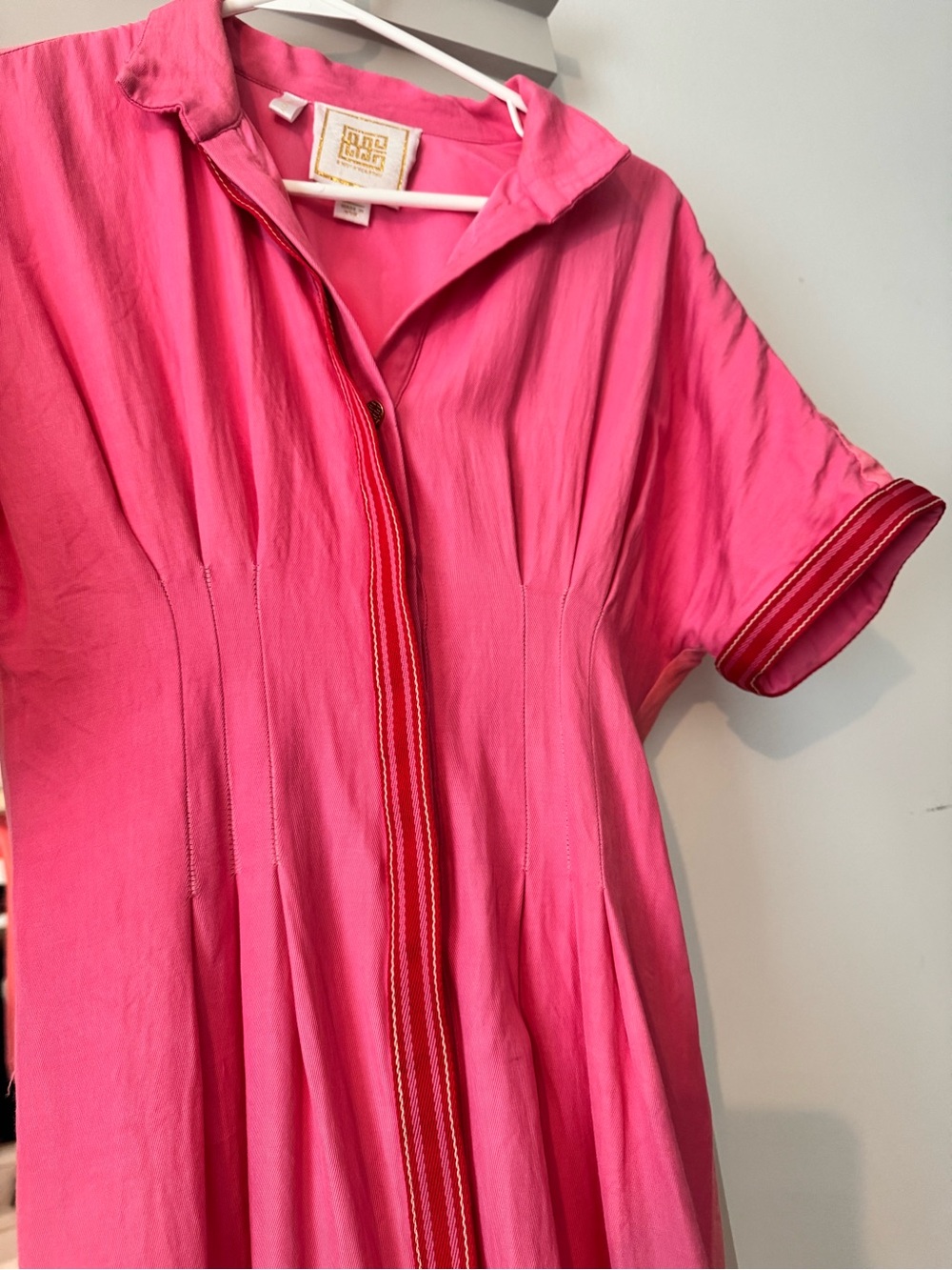 Emily McCarthy Georgia Pink Carnation Maxi Dress